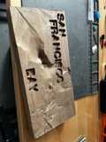 San Francisco Wood Sign