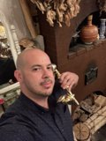 Conversing amidst pottery