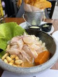 Delicious Bowl of Food on a Californian Table