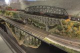 Railroad Arch Bridge Over Canal