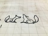 Inked Foxes