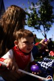 Celebrating Wesley's First Birthday under the Clear Blue Sky