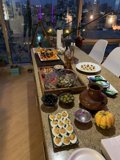 Delicious buffet spread at a local cafeteria