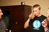 Man Enjoying a Cold Beer