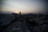 Sunset Over the Urban Skyline