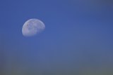 Lunar Serenity in the Blue
