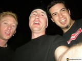 Three Friends Savoring a Good Time