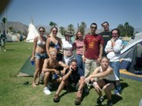 Coachella Day 1 Camping Squad