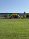Rainbow Path at Apple Park