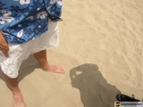 Standing Tall on the Sandy Beaches