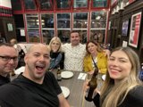 Group Outing at the Neighborhood Pub