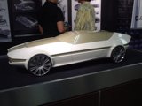 Vintage Convertible Coupe on Display