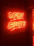 Neon Sign for Open Cunts