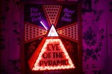 Eye of the Pyramid Vintage Carnival Game Machine