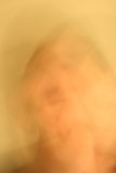 Blurry Reflection in the Bathroom