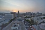 Golden Metropolis at Sundown