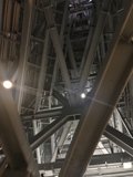 Illuminated Industrial Interior