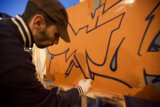 Graffiti Artist at Work