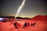Stargazing with a Souvenir Rocket