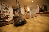 Dining Table Setup with Vintage Kitchen Decor