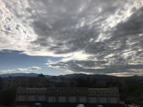 Majestic Mountains and Cumulus Clouds