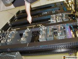 Man in front of the Server Rack