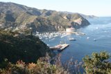 Harbor View with Majestic Mountains