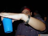 A Man and his Blue Cup