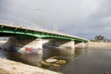 Rainbow Over The Freeway Bridge