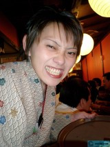 Portrait of Ayumi Onodera at a Restaurant