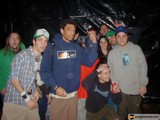 Group Portrait in Front of Black Tent