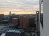 Sunset Cityscape View from The Broad Building