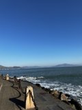 Pier View of the Majestic Ocean