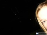 Nighttime Portrait of a Young Girl