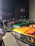 Nighttime Parking Lot