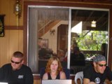Sunglasses in the Café
