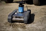 Blue Tank Robot