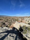 Desert View from the Top of a Rock