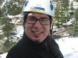 Dave B's Frozen Adventure: A Man and His Helmet