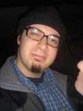Man with Glasses and Hat