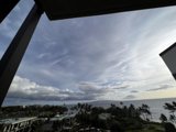 A Serene Ocean View from the Balcony