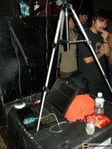 Laptop and Camera on Tripod