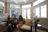 Cozy Living Room with Furry Companion
