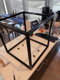 Modern Black Metal Desk