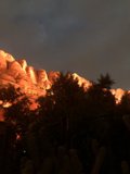 Moonrise over the Majestic Mountains
