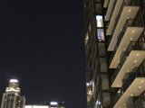 Night Sky View from Metropolis Office Building
