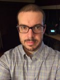 Dave B's Portrait with Eyeglasses and Shirt