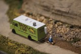Miniature Tacos 2 Go Food Truck Model Scene