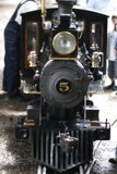 Locomotive ride with family