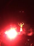 Yellow Fire Performer Rocks Santa Fe Concert